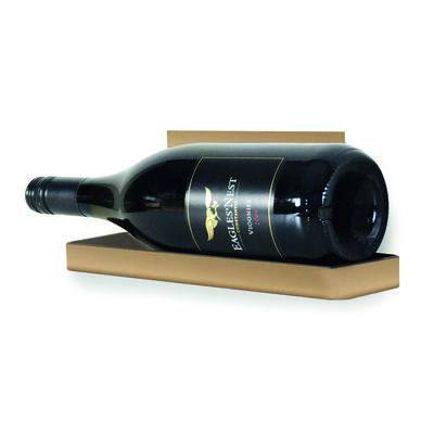 Photo du produit 'Etag�re � vin murale en m�tal dor� pour 1 bouteille de 0,75l'