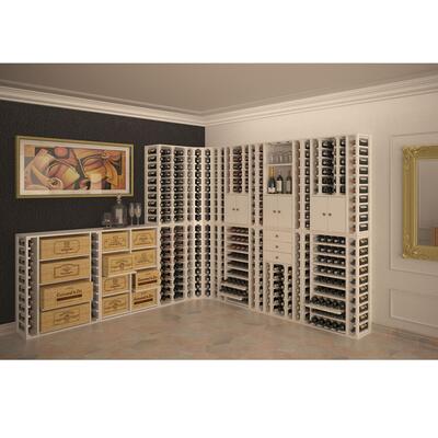 Photo du produit 'Etag�re � vin modulable PROVINALIA, laqu� blanc'