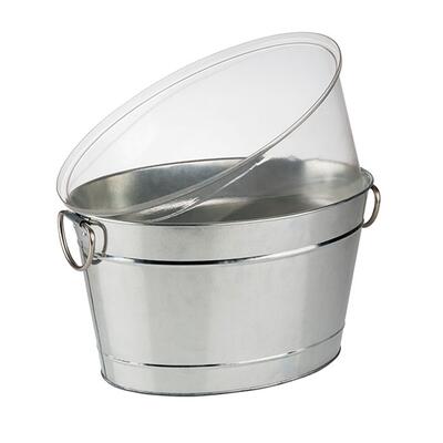 Photo du produit 'Seau rafra�chisseur de bouteille TIN, couleur argent'