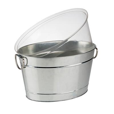 Photo du produit 'Seau rafra�chisseur de bouteille TIN, couleur argent'