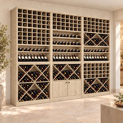 Photo du produit '�tag�re � vin PRESTIGE NOVO bois de ch�ne nature'
