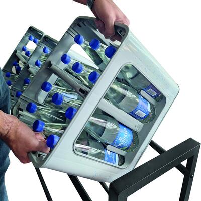 Photo du produit '�tag�re pour caisses de boissons en m�tal, L 90 cm'