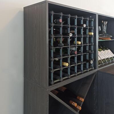 Photo du produit 'Module 4 compartiments, finition fr�ne graphite'