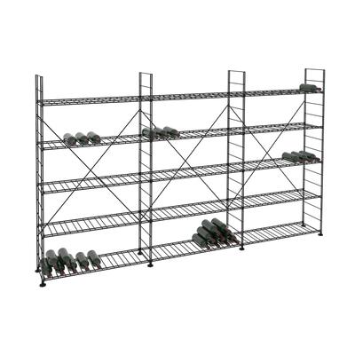 Photo du produit 'Casier � vin LA CAVE, H 170 x L 273 cm, 15 �tag�res'