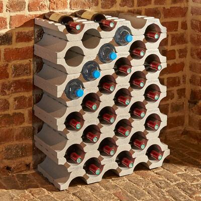 Photo du produit 'Casier � vin PIERRE en plastique, set de 3 pi�ces'