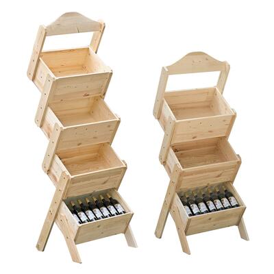 Photo du produit 'Casier � vin - Pr�sentoir � vin de vente PISA en bois'
