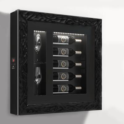 Photo du produit 'Casier � vin mural climatis� pour 5 bouteilles, mod�le 6'