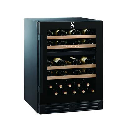 Photo du produit 'Cave � vin � deux zones WLB-160DF, 82cm, 45 bouteilles'