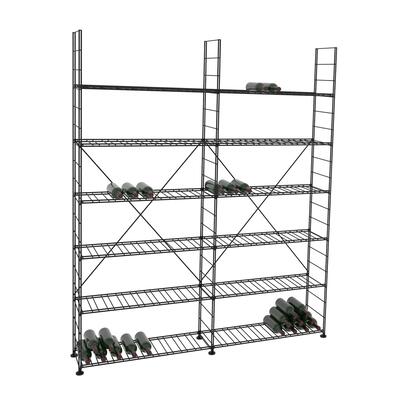 Photo du produit 'Etag�re � vin LA CAVE, H 220 x L 183 cm, 12 tablettes'