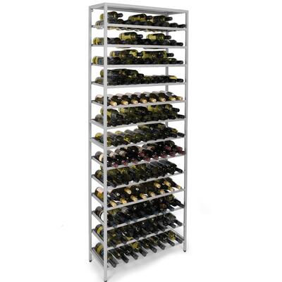 Photo du produit 'Etag�re � vin en m�tal argent� BLACK PURE mod�le 1'