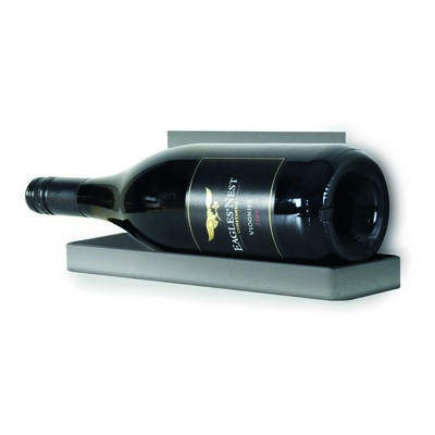 Photo du produit 'Etag�re � vin murale en m�tal argent� pour une bouteille de 0,75l'