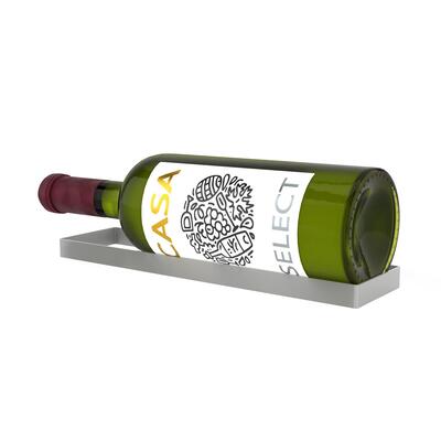 Photo du produit 'Etag�re � vin murale en m�tal argent� pour une bouteille de Magnum'