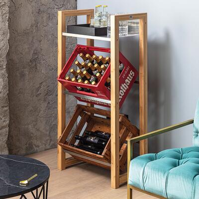 Photo du produit 'Etag�res pour 3 caisses � boissons � James �'