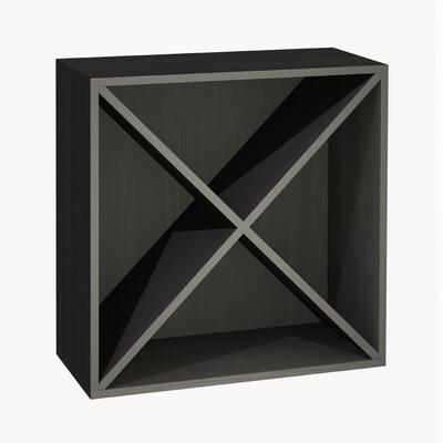 Photo du produit 'Module en croix � X �, finition fr�ne graphite'