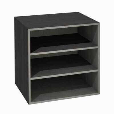 Photo du produit 'Module profond � 2 plateaux, finition fr�ne graphite'