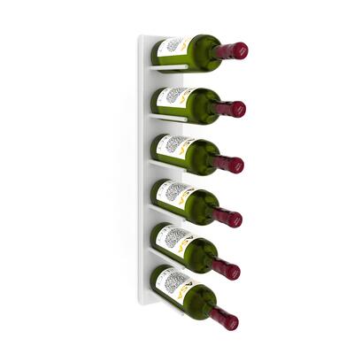 Photo du produit 'Porte-bouteilles mural DALLAS en m�tal blanc'