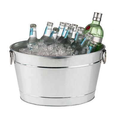 Photo du produit 'Seau rafra�chisseur de bouteille TIN, couleur argent'