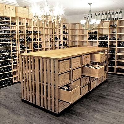 Photo du produit 'Syst�me modulable CAVEAUSTAR en bois de sapin suisse'