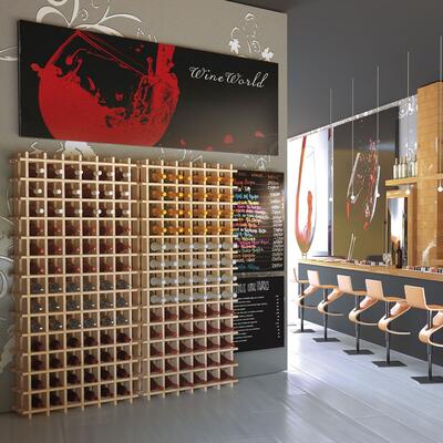 Photo du produit 'Syst�me modulable PRIMAVINO en bois de pin'