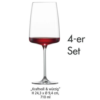 Photo du produit 'Verre � vin Puissant & �pic�, set de 4 (� partir de 7,95 EUR/verre)'