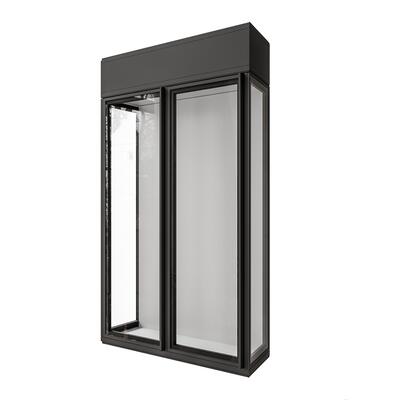 Photo du produit 'Vitrus, cabinet en verre, deux portes'