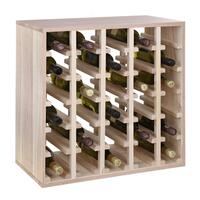 �tag�re � vin 60 cm, module QUADRI, ch�ne naturel