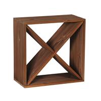 �tag�re � vin CUBE 50 tobacco, module en croix