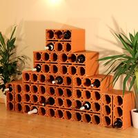 �tag�re � vin NIMES en terre cuite-commande min: 30 pi�ces. Prix/pi�ce.