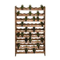 Photo du produit '�tag�re � vin OPTIPLUS mod�le 3, pin teint�'