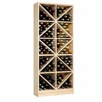 �tag�re � vin PRESTIGE 4, ch�ne massif nature