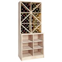 �tag�re � vin PRESTIGE 7, ch�ne massif nature
