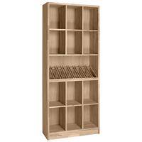 Photo du produit '�tag�re � vin PRESTIGE 9, ch�ne massif teint�'