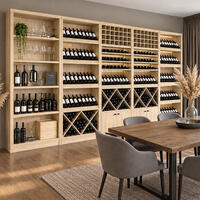 Photo du produit '�tag�re � vin PRESTIGE NOVO bois de ch�ne nature'