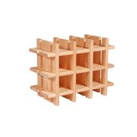 �tag�re � vin PRIMAVINO pour 9 bouteilles, en pin