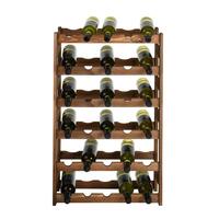 Photo du produit '�tag�re � vin SIMPLEX mod�le 2 en bois de pin teint�'