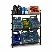 Photo du produit '�tag�re pour caisses de boissons en m�tal, L 90 cm'