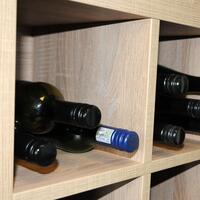 Photo du produit 'Syst�me modulable CAVEPRO, finition ch�ne clair'