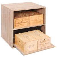 Photo du produit 'Module � plateaux coulissants, finition ch�ne clair'