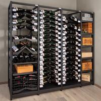 Photo du produit '�tag�re � vin en m�tal Xi, module de base � 8 niveaux'