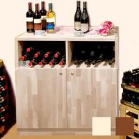 Photo du produit '�tag�re � vin PRESTIGE 12, ch�ne massif nature'