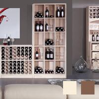 Photo du produit '�tag�re � vin PRESTIGE 2, ch�ne massif nature'
