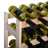 Photo du produit '�tag�re � vin SIMPLEX Mod�le 5 en bois non trait�'