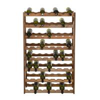 Photo du produit '�tag�re � vin SIMPLEX modele 3 en bois teint�'