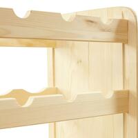 Photo du produit '�tag�re � vin OPTIPLUS mod�le 1, pin naturel'