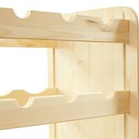 Photo du produit '�tag�re � vin OPTIPLUS mod�le 1, pin naturel'