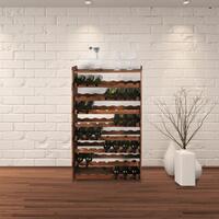 Photo du produit '�tag�re � vin OPTIPLUS mod�le 1, pin teint�'