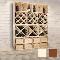 Photo du produit '�tag�re � vin LOSANGE, en bois de pin'