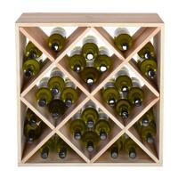 Photo du produit '�tag�re � vin LOSANGE, pin naturel'