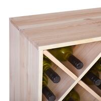 Photo du produit '�tag�re � vin LOSANGE, pin naturel'