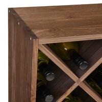 Photo du produit '�tag�re � vin LOSANGE, pin teint�'